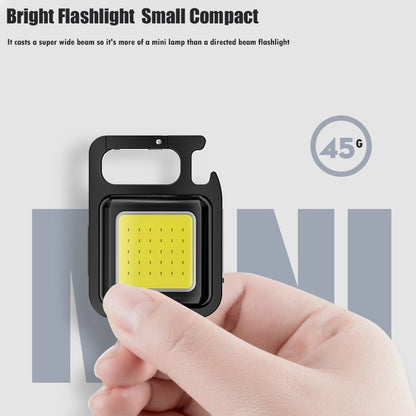 LED Flashlight Keychain Light